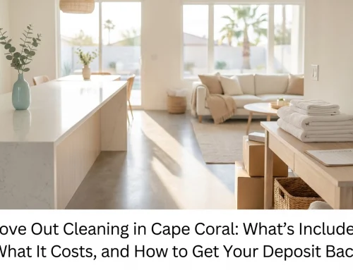 Move Out Cleaning in Cape Coral: What’s Included, What It Costs, and How to Get Your Deposit Back